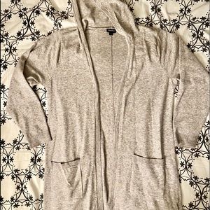 Torrid Super Soft Plush Cardigan w/hood & pockets
